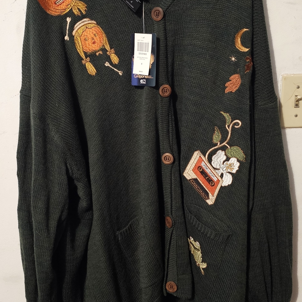 Hot Topic Over The Garden Wall Embroidered Cardigan - Picture 5 of 8